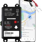 REWIRE SECURITY DB2-4G GPS Tracker for Vehicles – Real-Time Vehicle Tracking Device for Car, Van, Motorhome | Easy Battery Install | Live App Tracking | 4G Fleet Tracking | Low Cost Subscription Plan