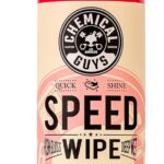 Chemical Guys Speed Wipe Quick Detailer - High Gloss, Streak-Free Shine, Detail Spray for Cars, Trucks, Motorcycles, RVs, and More, Safe on Paint, Glass, Wheels, and Trim, Cherry Scent, 16 fl oz
