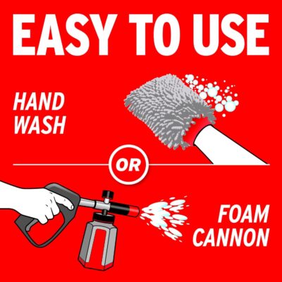 Mothers California Gold Carnauba Wash & Wax, 64 oz. — Cleans, Shines & Protects – Gentle, pH Balanced, Ultra-Sudsy for a Spot-Free, Brilliant Finish. Biodegradable & Won't Strip Wax or Ceramic (05674) - Image 4