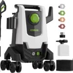 Pressure Washer, Power Washer with Foam Cannon,4 Quick Connect Nozzles, 23FT Hose High Pressure Washer for Cars, Fences, Patios, and Driveway