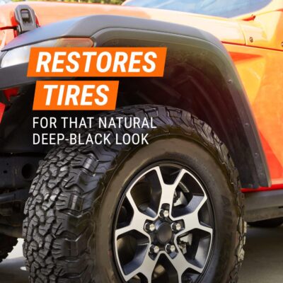 Armor All Car Tire Foam Spray, Tire Cleaner Foam for Restoring Color and Tire Protection, 4 Oz (Packaging May Vary) - Image 3