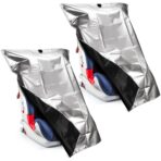 2Pcs Baby Car Seat Sun Shade Cover,Infant Car Seats Heat Protector,Baby Travel Accessories to Keep Toddler Seats at Cool Temperature,CarSeat Cooler Cover UV Protection from Heat/Sun for Babies Seat