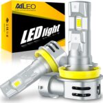 AILEO 2024 Upgraded H11 LED Bulbs,18000LM 60W 500% Ultra Brightness 6500K Cool White H8 H9 H11 LED Fog Light Bulb,Canbus Plug and Play,2Pcs