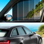 Window Tint Film for Cars, Ceramic Window Tints, Blocks 99% UV & IR Rays, Heat Resistant Anti Glare Film for Windshield, Scratch Resistant Sun Shade Auto Tint Roll (35% VLT, 20in x 10ft)