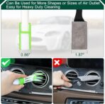 Car Interior Duster Detail Brushes, Soft Bristles Brush Car Accessories for Cleaning Dashboard Air Vent Crevice, Detailing Dusting Tool Kit for Auto Truck SUV RV - Image 7