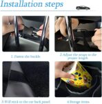 AUCELI Car Trunk Organizer, Backseat Hanging Large Storage with Adjustable Straps, Waterproof Collapsible Cargo Bag with 4 Pockets, Sturdy Space Saver Frees Trunk Floor for SUV, Truck, MPV - Image 5