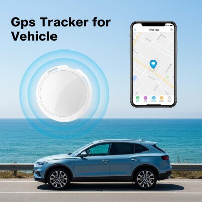 Mini GPS Tracker for Car Work with Apple Find My (iOS Only) Real Time Global Coverage Locator Tracking Devices for Vehicles Hidden Magnetic Case for Kids Dogs Cats Truck No Subscription No Monthly Fee - Image 5