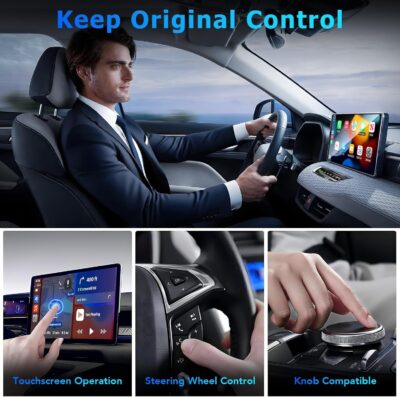 Wireless CarPlay Adapter for iPhone, CarPlay Dongle Converts Wired to Wireless Carplay, Plug & Play Mini Size CarPlay Adapter Compatible with iOS 10+, Fast Stable Connection, No Latency - Image 6