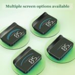 Heads Up Display for Cars M11,Universal OBD+GPS Digital Speedometer Dual System 3.5 Inches HUD with Speed,Water Temperature,Driving Mileage,Overspeed Alarm,Suitable for All Cars - Image 3