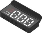 OBD2 HUD Multi Function Gauge with Alarm, Reminder for Speed, Temperature, Voltage