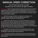 Windshield Heads Up Display for Car MAIMEIMI Digital Speedometer for Car HUD GPS Speedometer MPH with Travel Direction, Overspeed Alarm & Fatigue Driving Alarm for All 5V Vehicles - Image 6