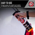 Adam's Iron Remover (16oz) - Iron Out Fallout & Stop Rust Remover Spray for Car Detailing Removes Iron Particles in Auto Paint, Wheels, Motorcycle, RV & Boat - Use Before Clay Bar, Wax or Car Wash - Image 3