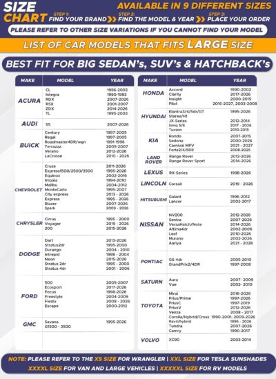 EcoNour Car Front Windshield Sun Shade for Car | SUV Accessories for Maximum Sun and Heat Protection | UV-Blocking Windshield Dash Cover & Sun Visor for Cooler Interior | Large (64 x 34 Inches) - Image 3