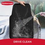 Rubbermaid Car Mat Full Set, Universal Trim-to-Fit Heavy-Duty Car Floor Mats – 4-Piece Set for All Weather Protection – Durable Rubber Mat for Cars, Trucks, SUVs & Vans-Black - Image 6