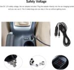 Car Washer Kit,100W Electrical Car Wash Pump Portable High Pressure 12V130PSI Car Washer Kit with Cigarette Lighter Adapter for Car, Garden, Pets Cleaning, Automatic On/Off Switch - Image 5