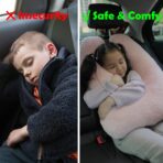 Travel Pillows for Car Back Seat U Shaped Travel Pillow Cushion Car Pillow for Family Sleeping Airplane Adults and Children Head Neck and Body Support Long Distance Journey Accessories - Image 6