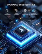 [Upgraded] AUX to Bluetooth 5.3 Adapter for Car, Bluetooth Receiver USB 2.0 to 3.5mm Jack Kit for Car Audio/Home Stereo/Speaker, Hands-Free Calling/Music Streaming, Auto On, USB-Powered - Image 3