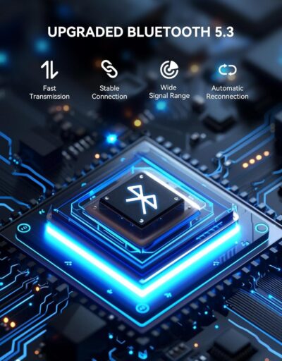 [Upgraded] AUX to Bluetooth 5.3 Adapter for Car, Bluetooth Receiver USB 2.0 to 3.5mm Jack Kit for Car Audio/Home Stereo/Speaker, Hands-Free Calling/Music Streaming, Auto On, USB-Powered - Image 3