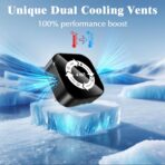 4-in-1 Wireless CarPlay Screen Mirroring Adapter for Apple CarPlay/Android Auto, 2026 Upgraded AirPlay MirrorLink Adapter, CarPlay Dongle Convert Wired to Wireless, Type C Extension, Plug & Play - Image 9