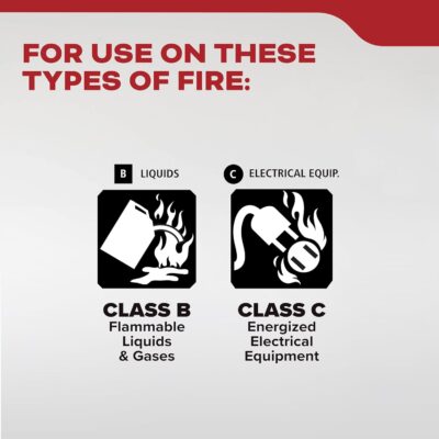 Kidde Fire Extinguisher for Vehicles, Cars, Trucks, Single-Use 10BC - Image 2