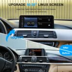 PEMP 10.25" Linux Screen for BMW (2012-2017) 3 Series F30 NBT CIC System, CarPlay Support iOS 26 Android Auto Mirror Link with a 720P AHD Revers Camera - Image 2