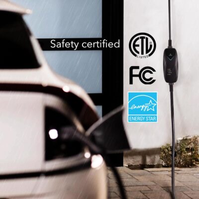 Lectron Level 1 EV Charger - ETL Certified, 120V, 15 Amp, 16 ft Extension Cord & J1772 Cable - Portable Electric Car Charger for J1772 EVs and Plug-in Hybrid Vehicles - Image 4