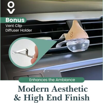 Car Air Freshener Diffuser + Vent Clip Lasting Scent, Hanging Air Freshener, Car Accessories for Men Women Auto Interior Aromatizante para Carro New Smell Automotive Accessory Gifts for Men Women - Image 3