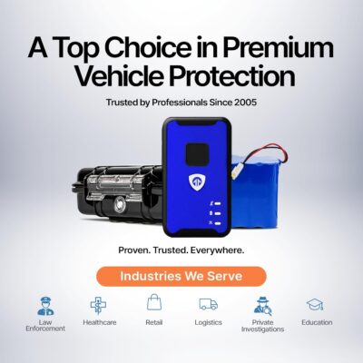 Brickhouse Security GPS Car Tracker - Hidden Tracker for Vehicles - Long Lasting Battery 140-Day LTE GPS Tracking Device for Vehicles with Magnetic Case & Extended Battery - Subscription Required - Image 8