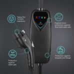 Lectron Level 2 EV Charger - ETL Certified, 240V, 40 Amp, NEMA 14-50 Plug, 16 ft Extension Cord & J1772 Cable- Portable Electric Car Charger for J1772 EVs and Plug-in Hybrid Vehicles - Image 6