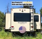 Spare Tire Cover, Wheel Cover with American USA Flag PVC Leather Waterproof Dust-Proof Universal Fit for Jeep Trailer RV SUV Camper Vehicle (14 Inch) - Image 6