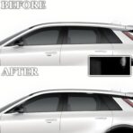 BOGAR TECH DESIGNS for Cadillac Lyriq 2023-2026 Side Window Chrome Delete – Precut Vinyl Trim Overlay, Gloss Black Blackout Appearance - Image 3