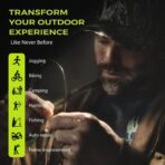 LED Hat Light - POWERCAP Baseball Cap with Light Built in - LED Cap Visor Light with Bright Headlight and IPX4 Rating - Image 6