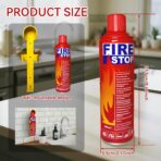 4-Pack Fire Extinguisher with Mount Brackets，Portable for Home, Kitchen, Car, Boat，BBQ -Multi-Purpose Fire Protection - Image 6