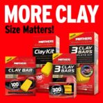 Mothers California Gold 3 Clay Bar Complete Kit, 3 80-gram Clay Bars + 16 oz. Instant Detailer + Microfiber Towel — Removes Contaminants, Restores Brilliance & Smoothness of Paint (07240) - Image 8