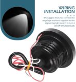 2 PCS Car Fog Light, 3" Angel Eye LED Fog Lamp, Super Bright Round Daytime Running Light Bulb, Universal for Most Cars Suvs (White) - Image 3