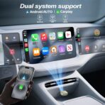 Mini Wireless CarPlay Adapter 2025 Upgrade – Dual-Band WiFi & Bluetooth 5.3, Plug & Play Car Dongle, Auto Connect, Compact Design, OTA Update, Compatible with Cars 2016+ Wired CarPlay/Android Auto - Image 2