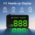 Heads up Display for Cars,Car HUD,Head up Display for Car,Car Speedometer Display,Automatic Brightness Adjustment,Speeding Alert,USB Cable Plug & Play - Image 3