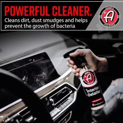 Adam's Polishes Interior Detailer 16 fl. oz (Cedarwood) - Total Car Interior Cleaner, Protectant & Dressing | All Purpose Cleaner & Leather Conditioner | Vinyl, Dashboard, Screen, Seat Cleaner & More - Image 5