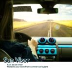 ZONETECH Cling Glare Reducer Sun Shade Side Window Car Curtains UV Rays Visor Protection,Universal Fit Protects from Sun-Rays - for All Year Round Use. Perfect for Road Trips 2-Pack - Image 6