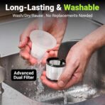 Cordless Car Vacuum Cleaner, 36000PA High Power Suction, 120W Portable Handheld Vacuum with 2×3.0Ah Batteries, Multi-Nozzle Air Duster for Car, Home, Office, Pet Hair - Image 7