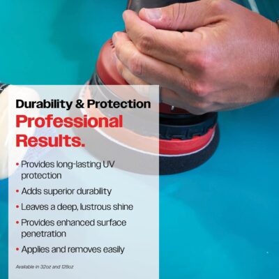 Malco Nano Care Banana Creme Wax - Deep Gloss Shine and Long-Lasting UV Protection/For Automotive, Marine and Industrial Finishes / 32 oz. (197732) - Image 3