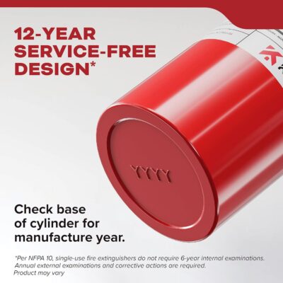 Kidde, FA110G, Multi Purpose Fire Extinguisher for Home, Office, Dorm, Residential, 1A10BC - Image 10