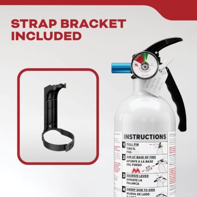 Kidde Fire Extinguisher for Vehicles, Cars, Trucks, Single-Use 5BC - Image 8