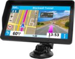 9" GPS Navigator for Car Truck RV, GPS Navigation System with 2026 Maps Free Lifetime Updates, Custom Truck Routing, Speed Camera Alerts, Day/Night Mode (Blue)