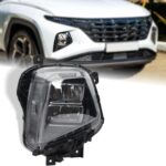 LED Headlight Assembly Compatible with 2022-2026 Hyundai Tucson SE/SEL Models Right Passenger Side 92102-CW150 92102-CW650 HY2503250