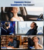 2Pcs Premium Car Neck Pillow – Car Headrest Pillow for Neck PainRelief with Premium Memory Foam,600D Oxford Fabric & 100D High Elastic Memory Foam – UltimateComfort Neck Pillow for Car, Driving - Image 7