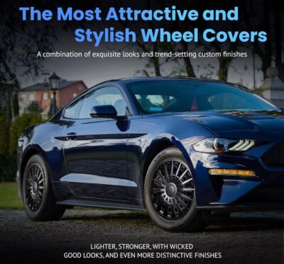 Alpena Austin Vehicle Wheel Covers, Premium European-Made Rim Covers with 3-Step Retention System, Durable Hub Caps Fits Most Steel Wheels, Set of 4, 15 Inch, Black - Image 8