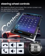 10.4 inches Android12 Car Stereo Ford Focus Radio Upgrade 2012-2018 with Touch Screen 1024 * 768 RDS Auto with GPS Bluetooth 5GWiFi Backup Camera - Image 6