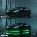 Underglow LED Lights for Cars - 6PCS RGB Neon Light Kit with 360 LEDs, Bluetooth APP Control, 8 Colors/Music Sync, Waterproof PVC Strips for Cars, Trucks, SUVs - Image 5