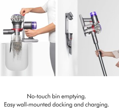 Dyson V8 Plus Cordless Vacuum, Cleans Hard Floors and Carpets, Detangles, Converts to Handheld, 115AW, 2 Power Modes, Up to 40 Minutes¹ - Image 8